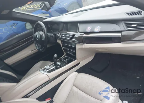 2014 BMW 750I z USA, uszkodzony, nr VIN WBAYA8C58ED228203